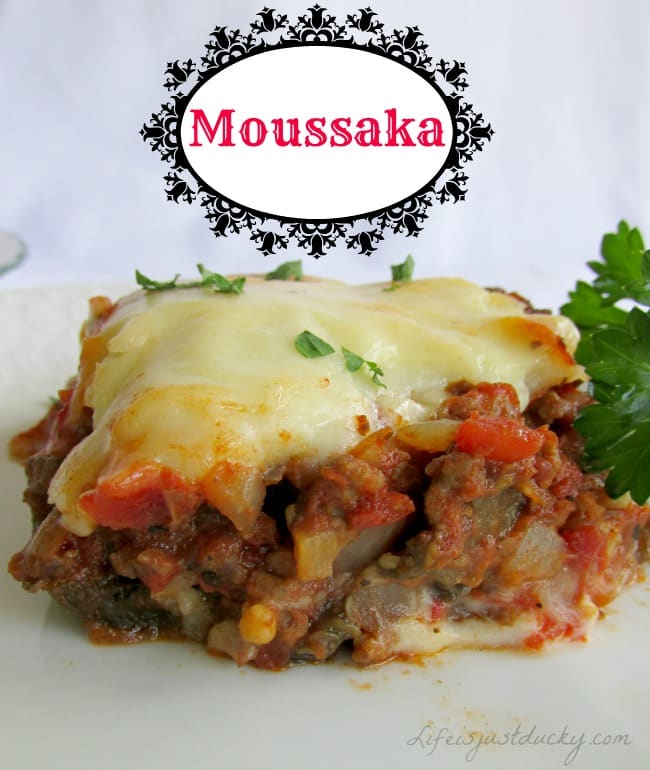 Moussaka - A traditional Greek recipe. Use the eggplant from your garden and make this mouthwatering dish topped with a melt in your mouth bechamel sauce. A wonderful taste of exotic.