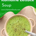 Green soup.
